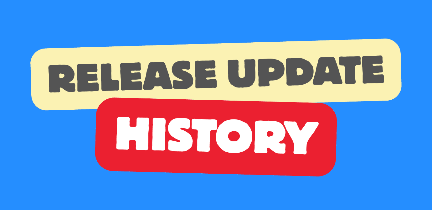 Release update: History